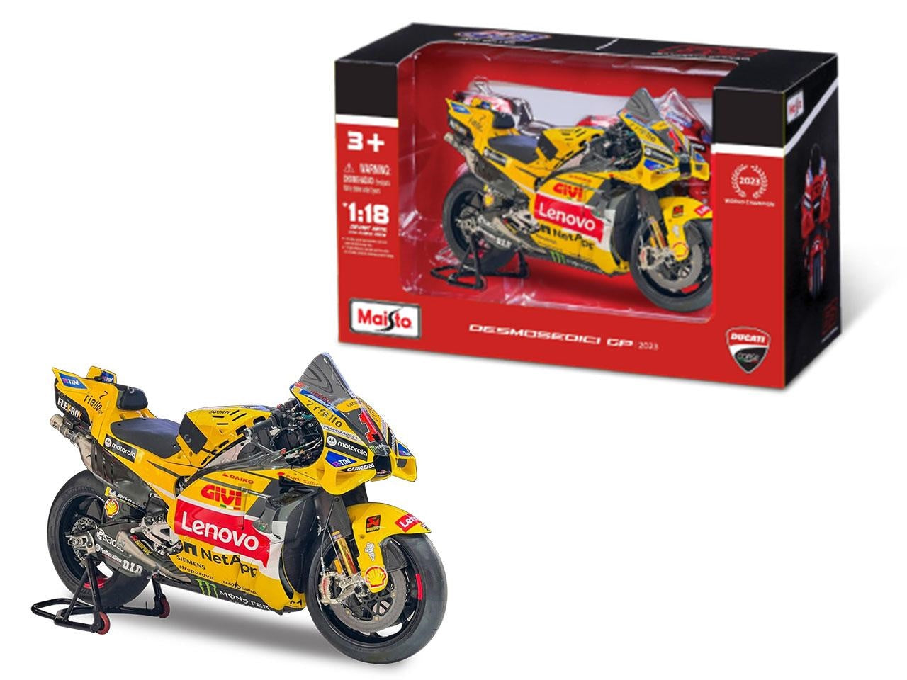 Maisto Ducati Demosedici GP 2023 1:18 Scale Model