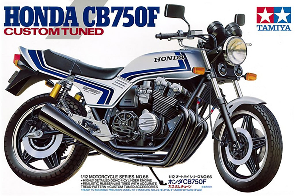 Tamiya HondaCB750F Custom Tuned 1:12 Scale Kit