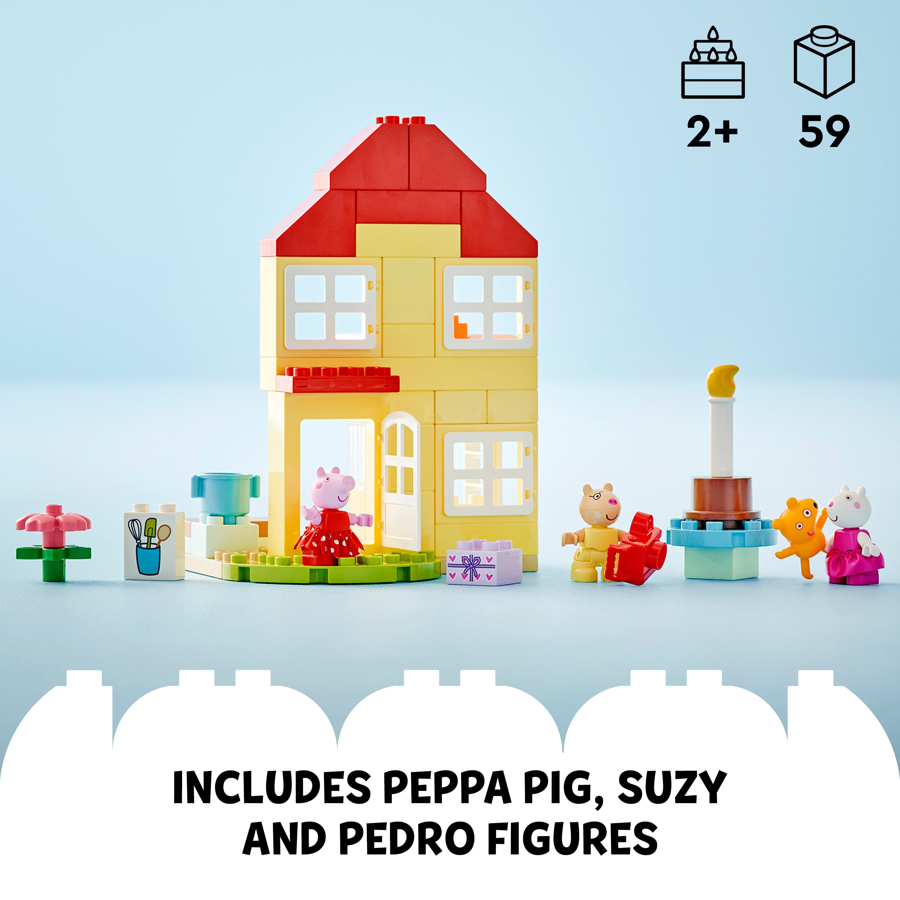 Lego 10433 Peppa Pig Birthday House