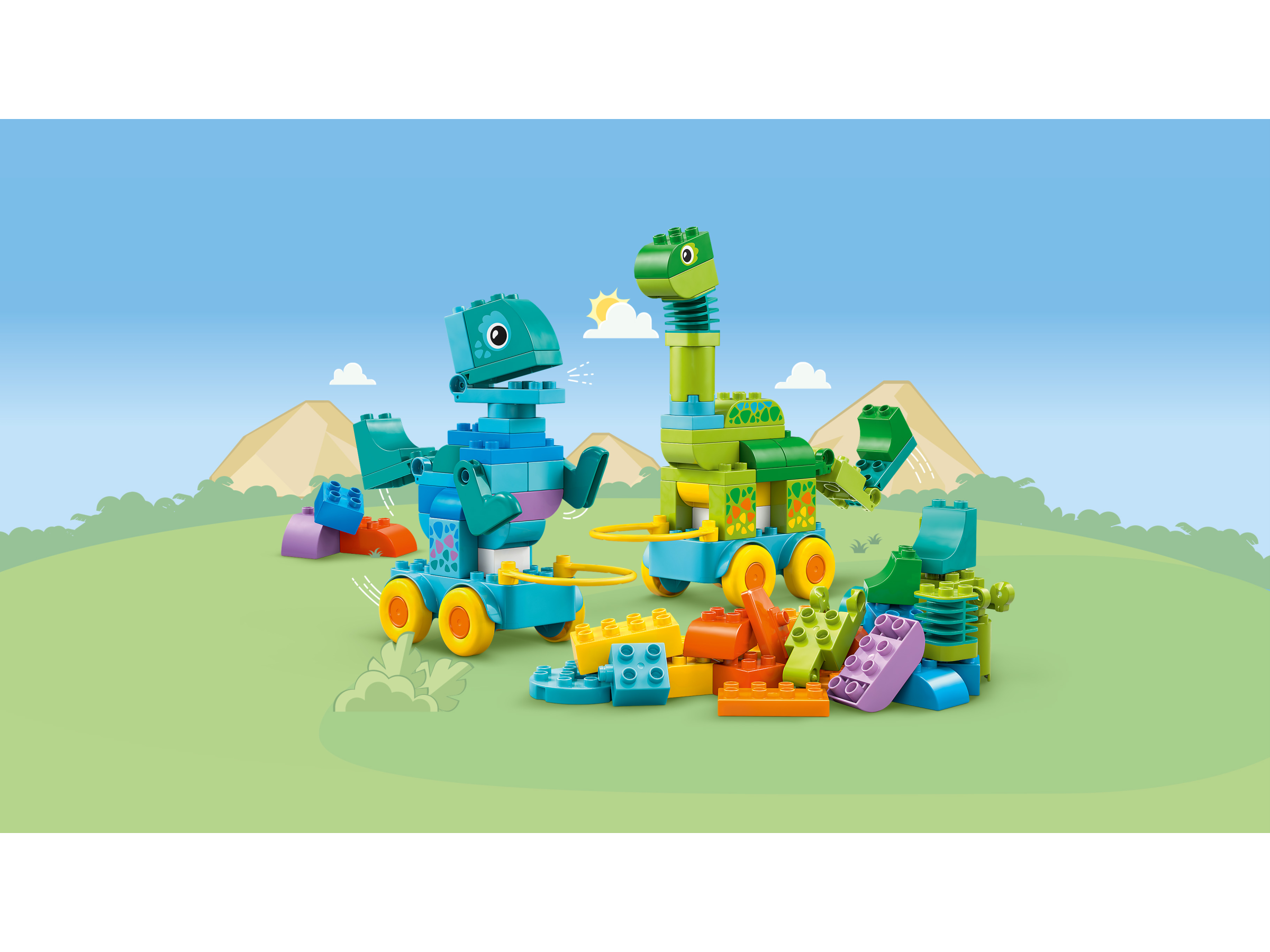 Lego 10451 3in1 Dinosaurs on Wheels
