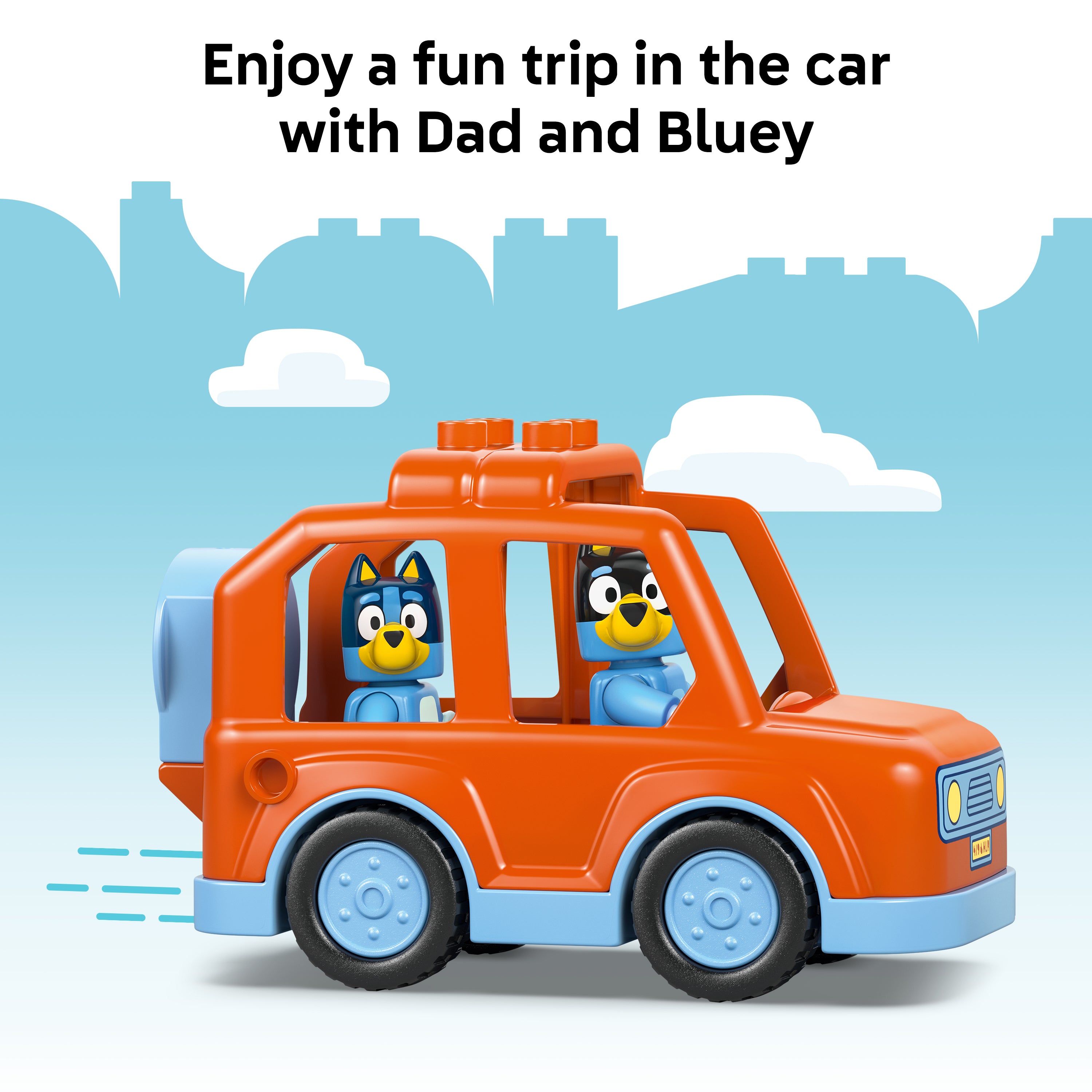 Lego 10458 Ice Cream Trip with Bluey