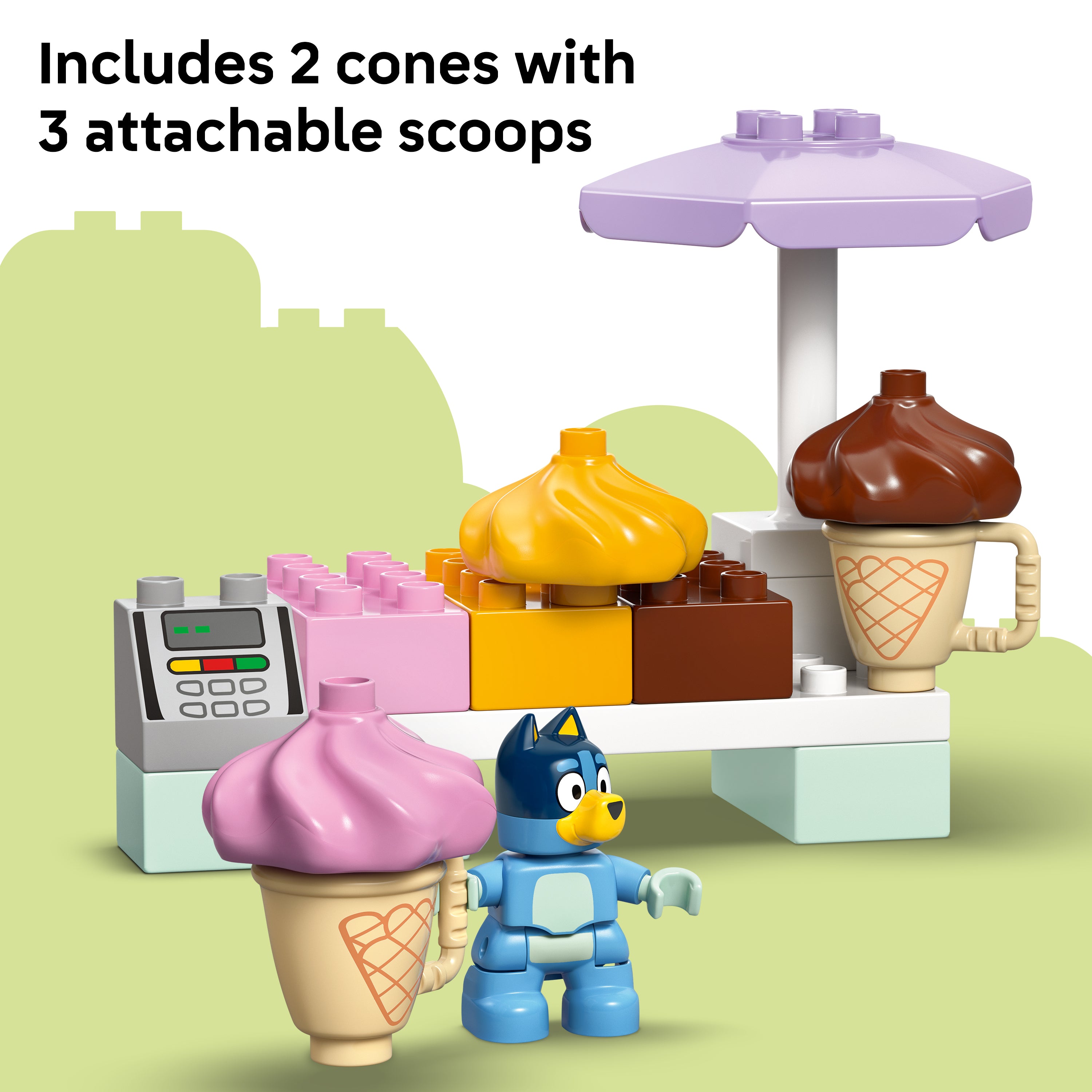 Lego 10458 Ice Cream Trip with Bluey