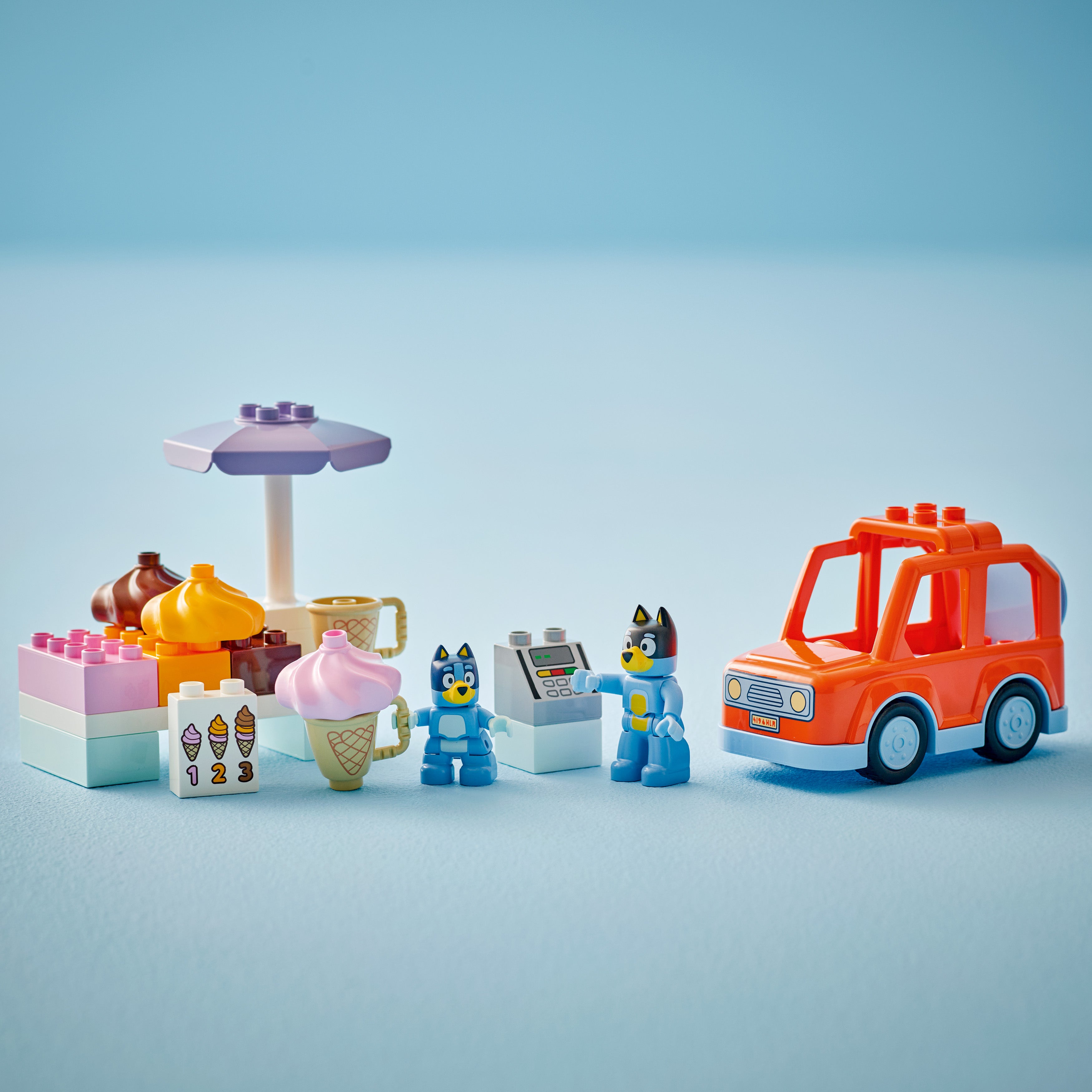 Lego 10458 Ice Cream Trip with Bluey
