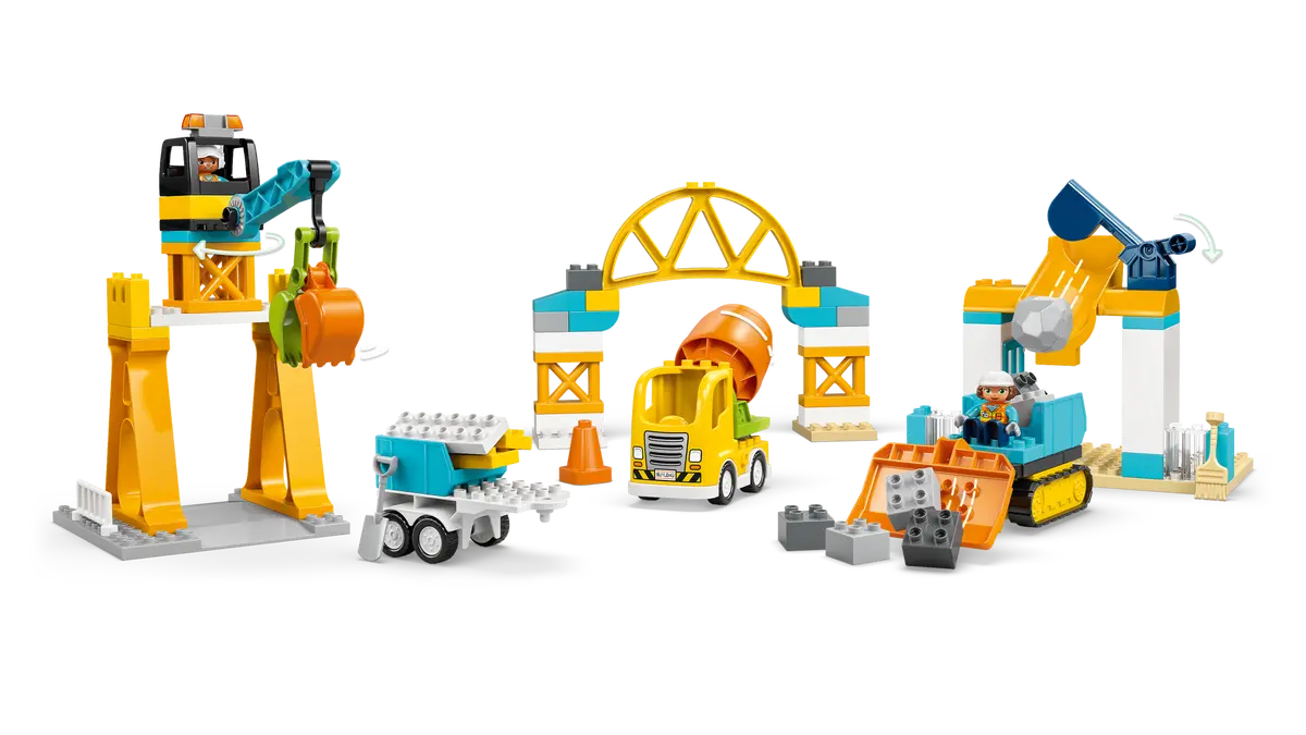 Lego 10476 3 in 1 Construction Site and Vehicles