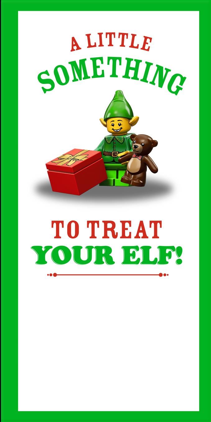 Hallmark Lego Money Wallet Card