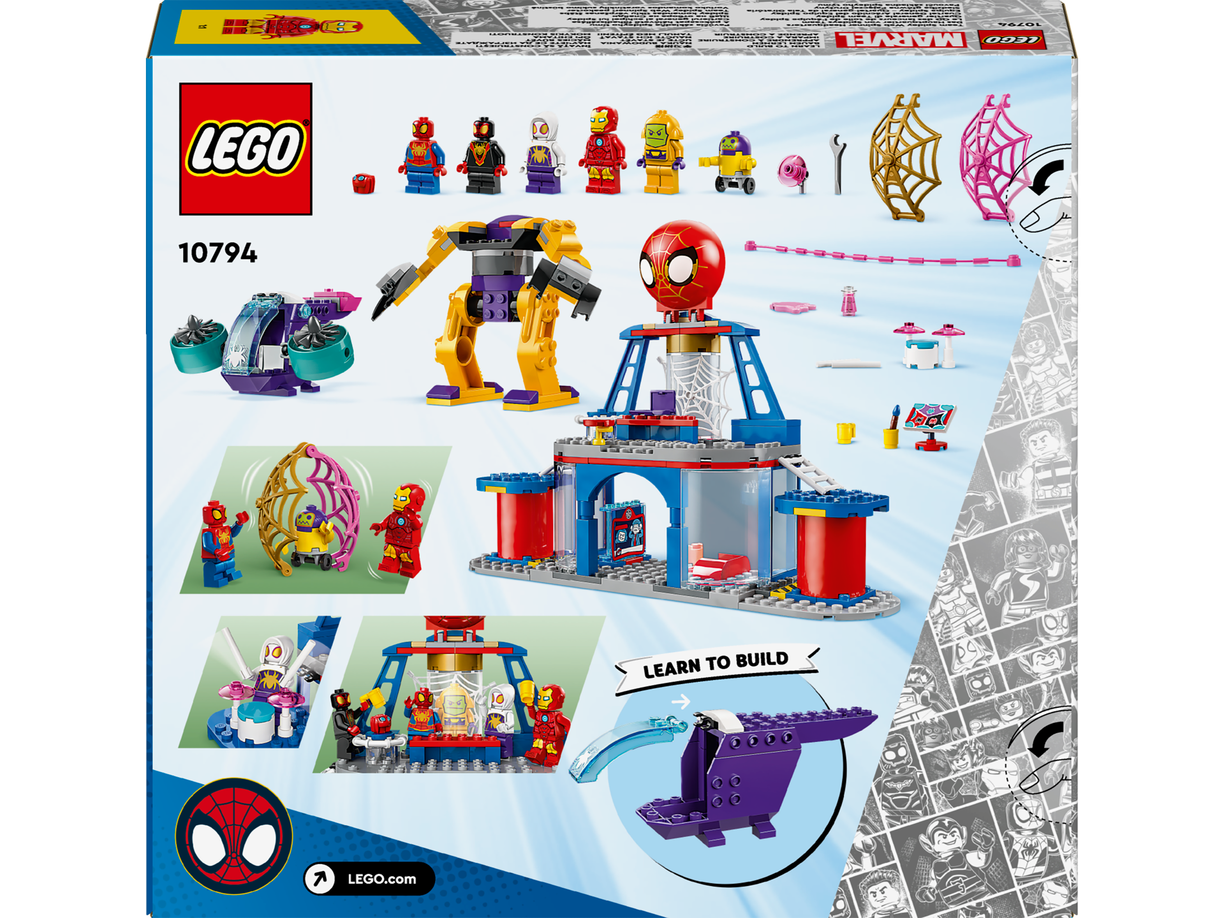 Lego 10794 Team Spidey Web Spinner