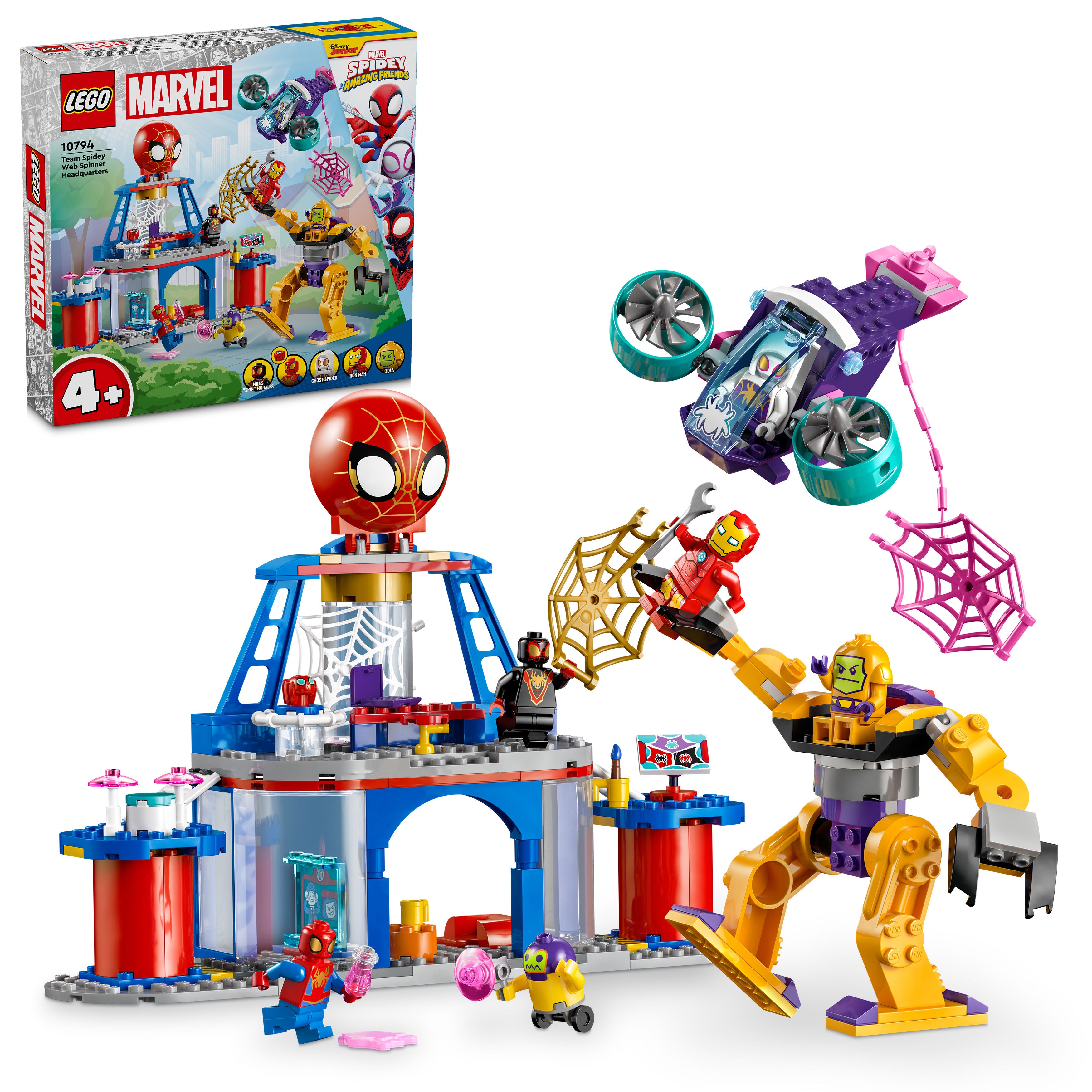 Lego 10794 Team Spidey Web Spinner