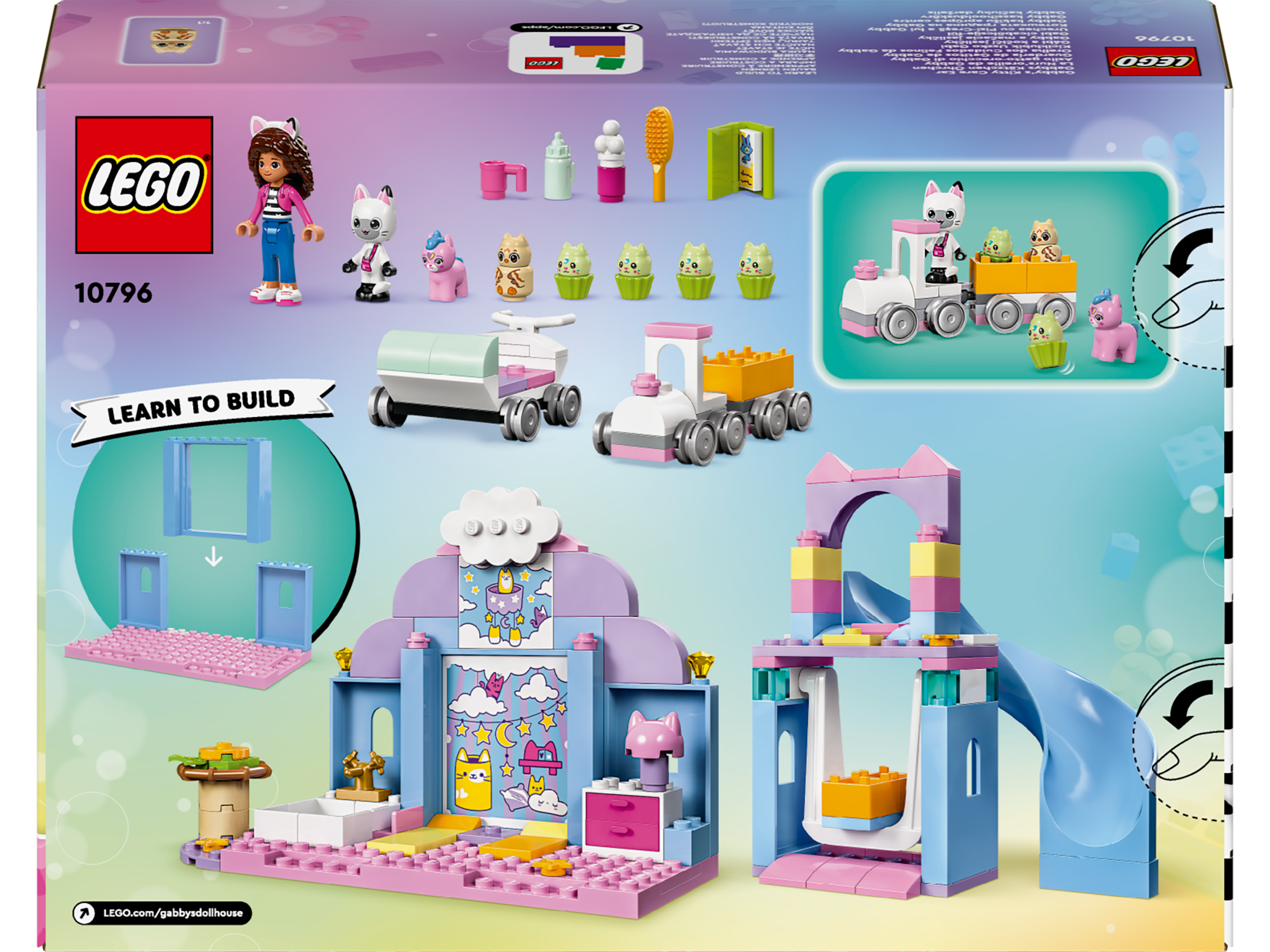 LEGO Gabby’s Dollhouse 10796 Gabby’s Kitty Care Ear Set