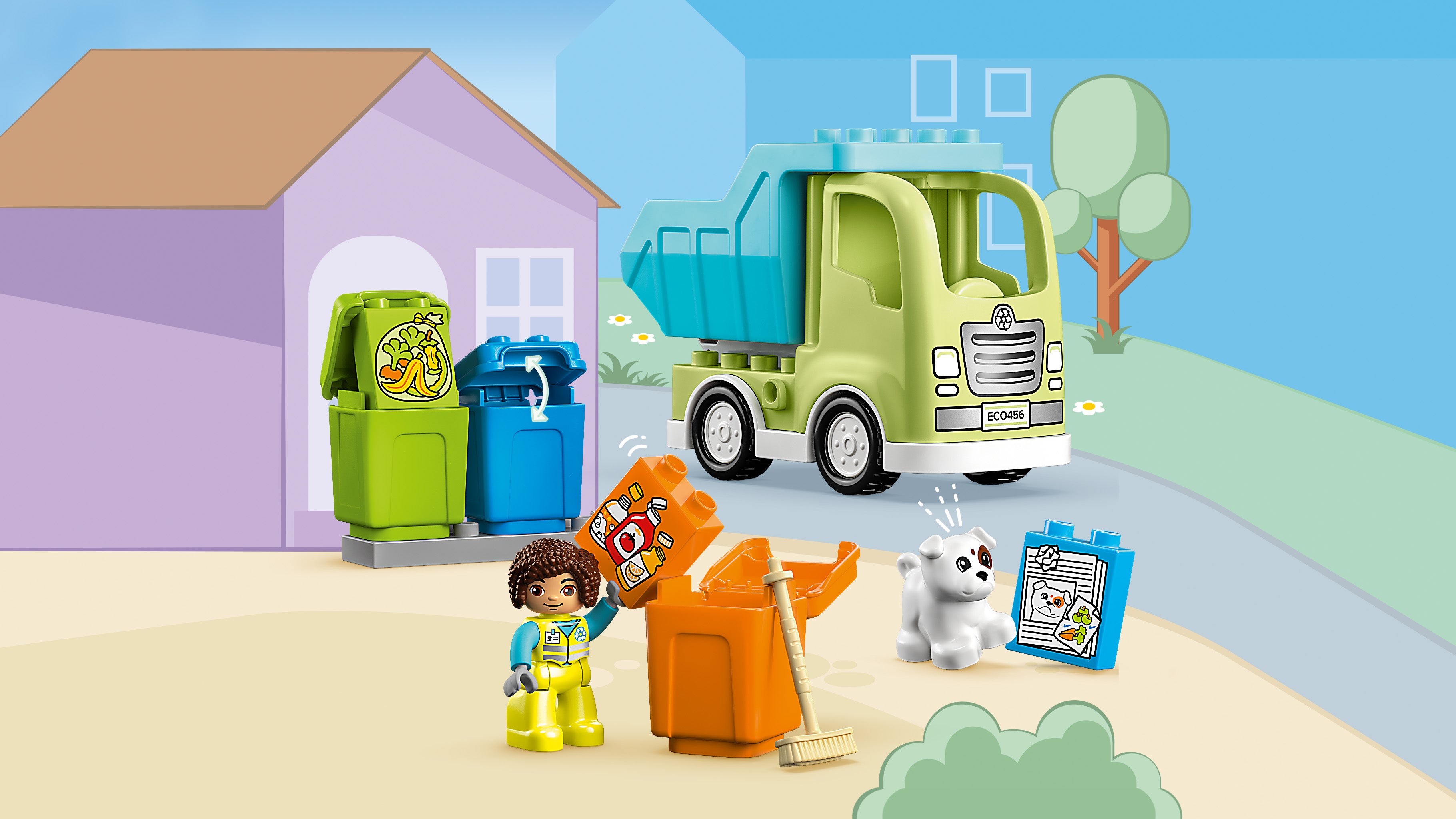 Duplo bin online lorry