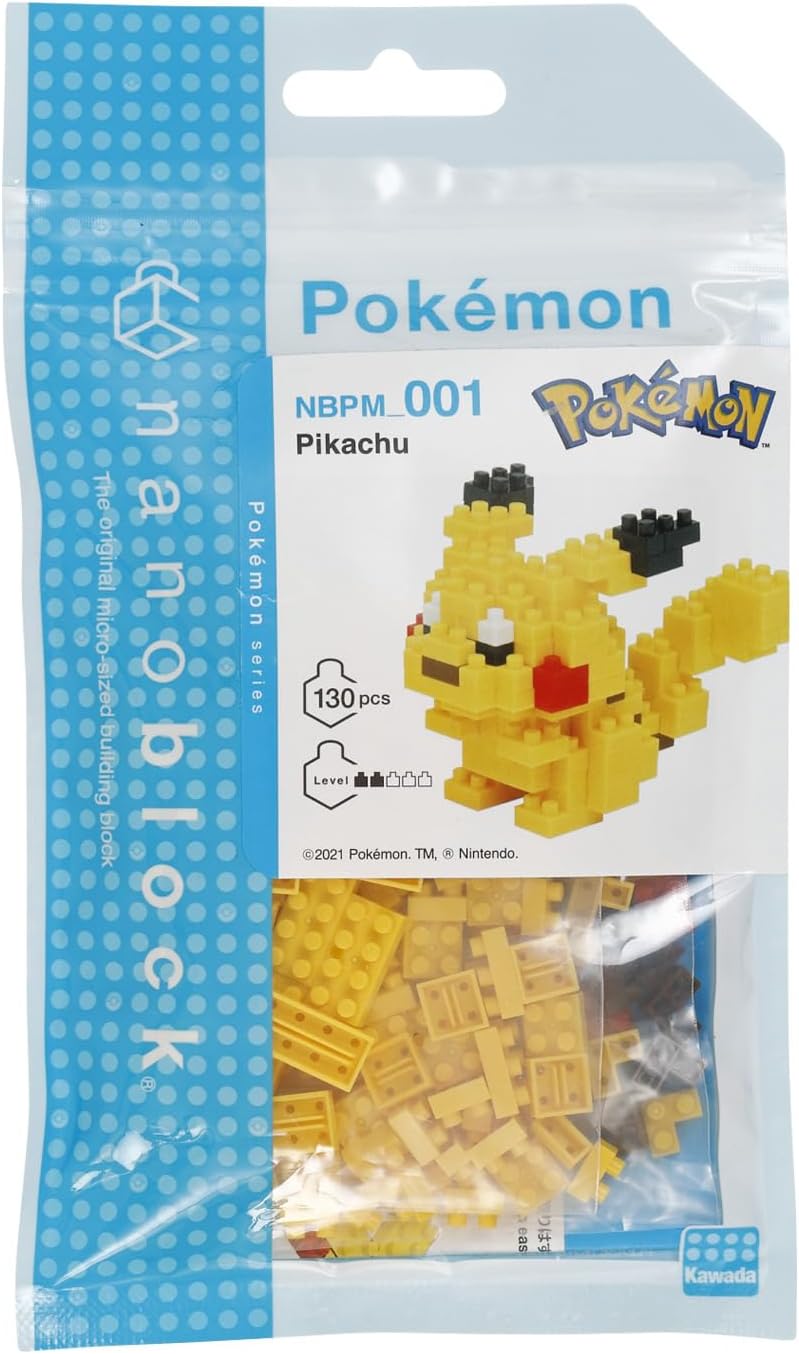 Nanoblocks Pokemon Pikachu