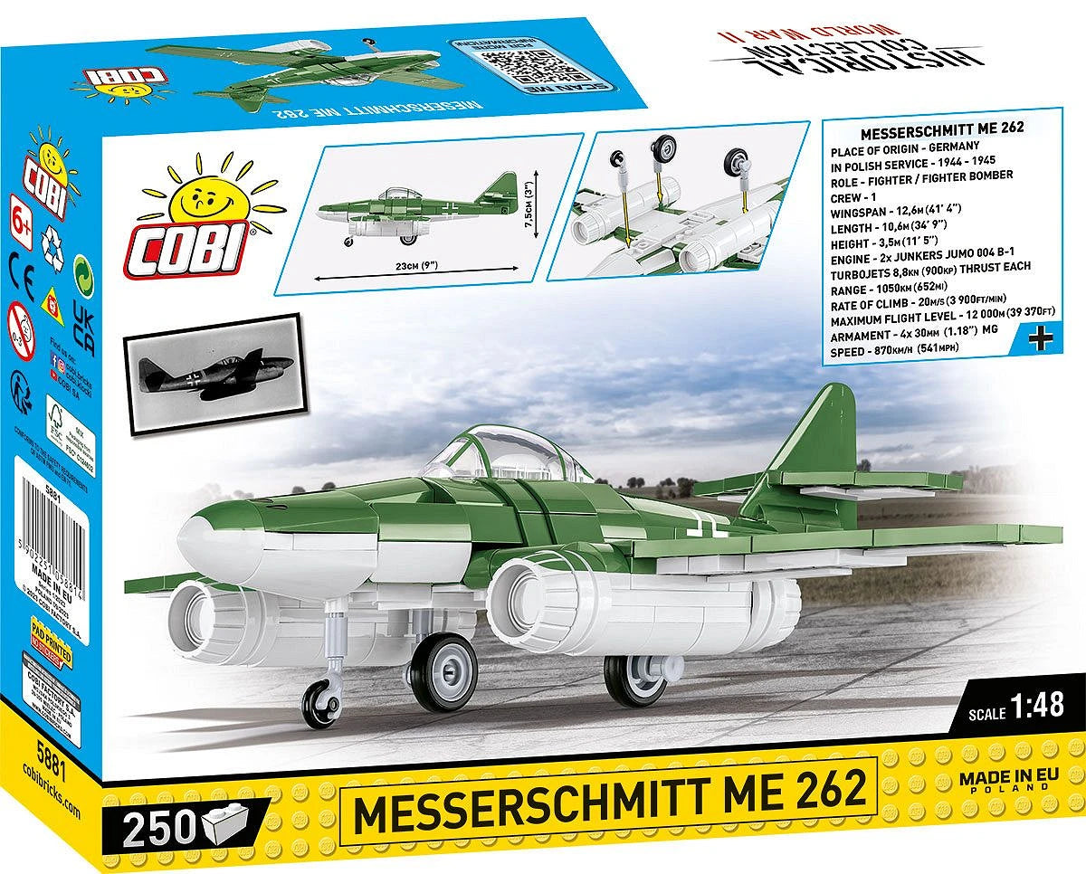 Cobi 5881 Messerschmitt ME 262 1:48 Scale Set