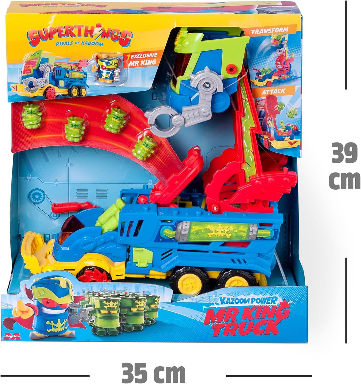 Superthings Rivals of Kaboom Mr King Truck
