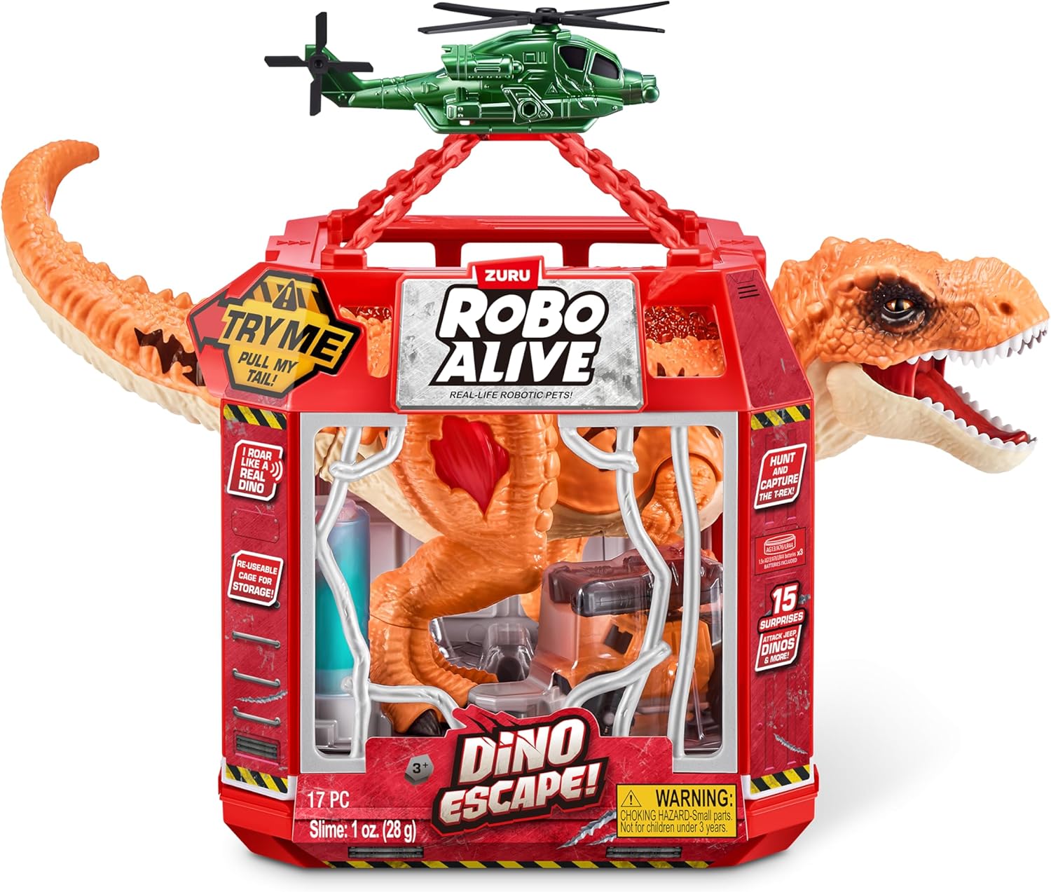 Robo Alive Dino Escape Playset