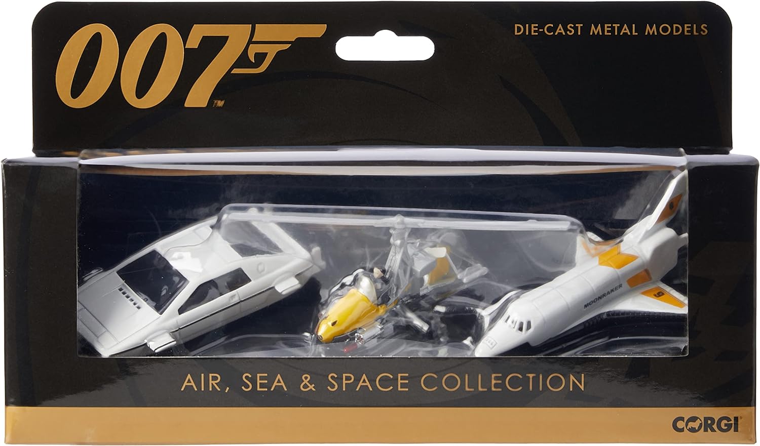 Corgi James Bond Air, Sea & Space Collection Triple Pack (Space Shuttle, Gyrocopter, Lotus Esprit)