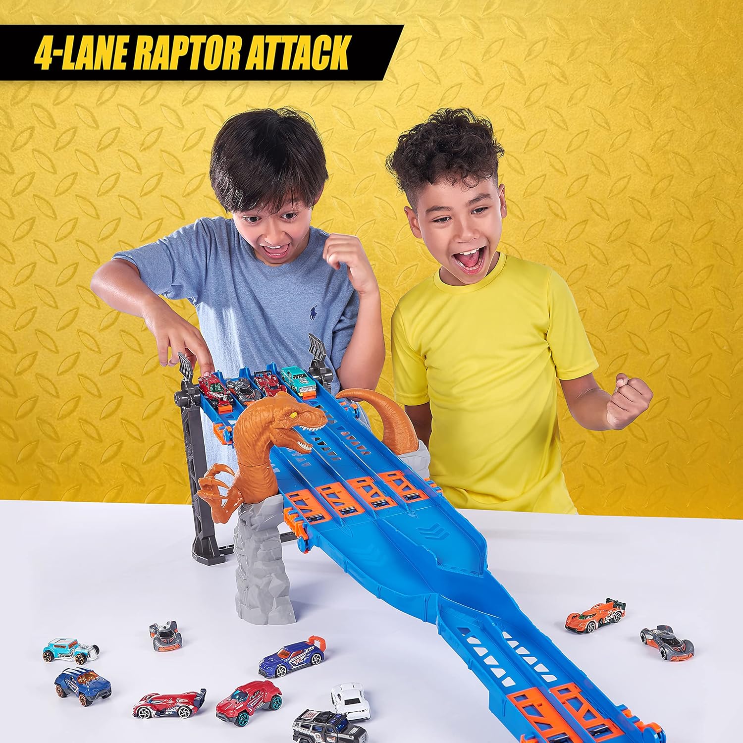 Metal Machines Raptor Attack Track Set