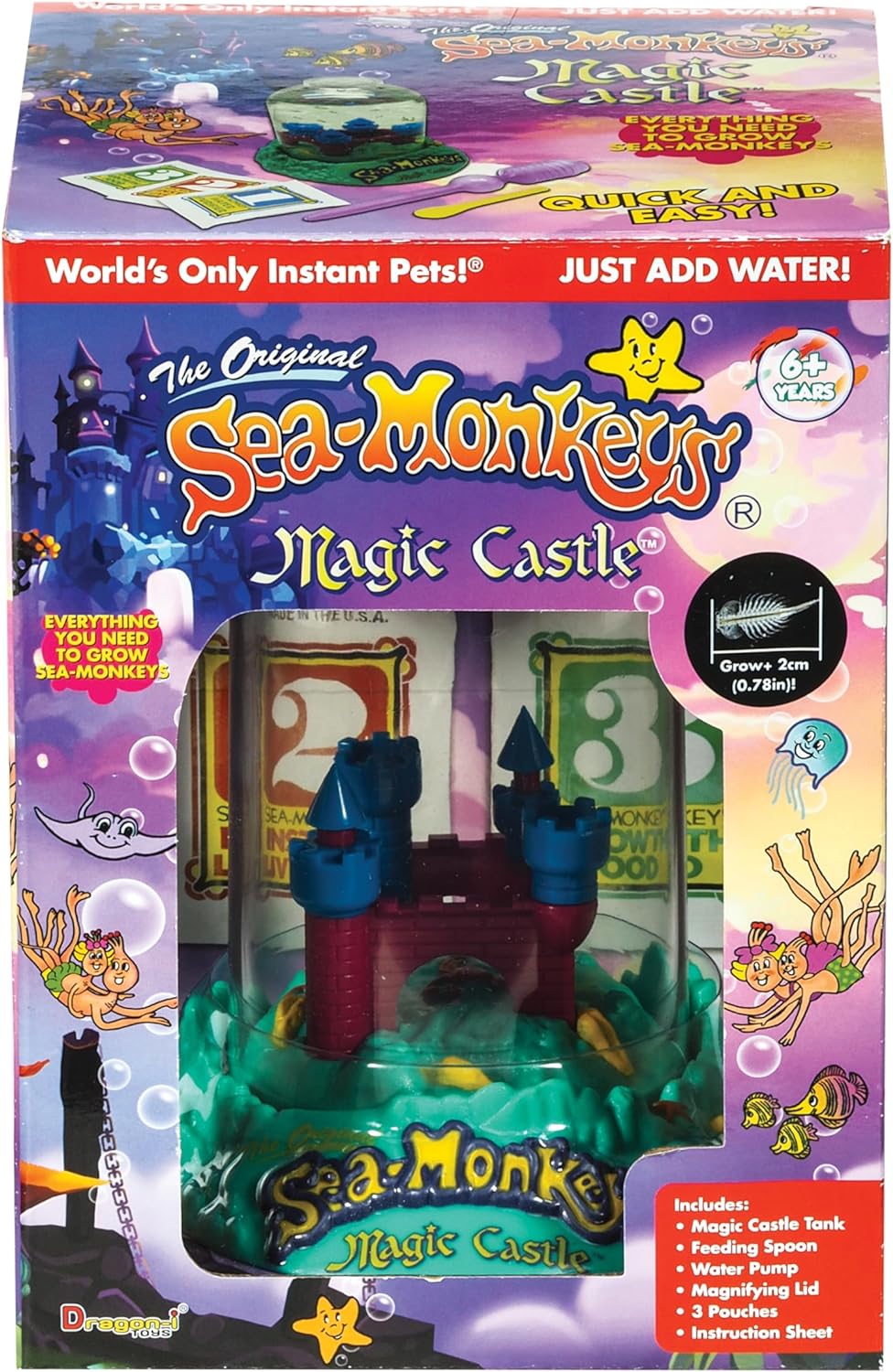 Sea Monkeys Magic Castle Playset