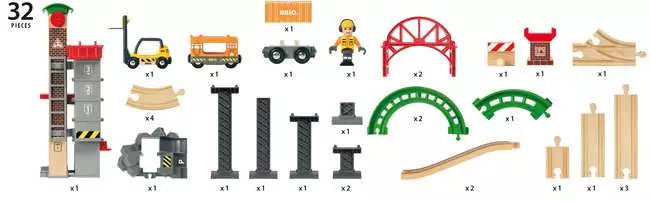 Brio Lift & Load Warehouse Set