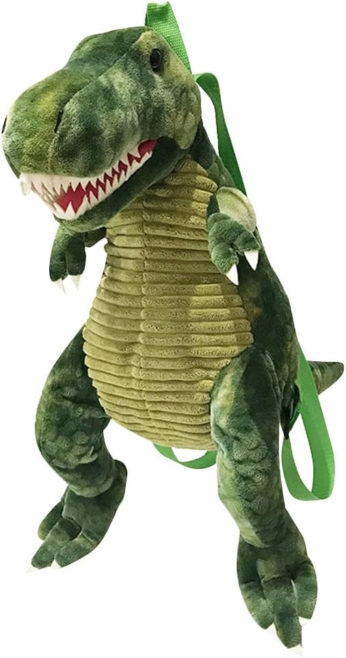 Backpack Green Dinosaur T-Rex