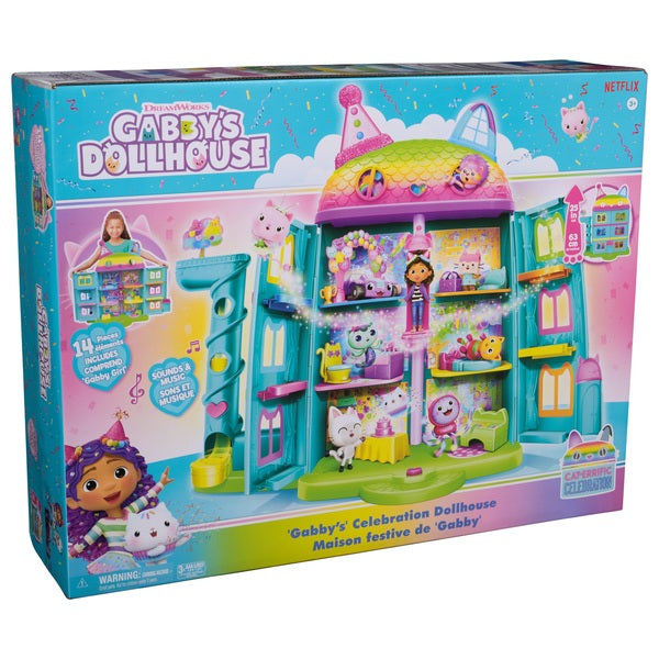 Gabbys Dollhouse Celebration Dolls House 2024