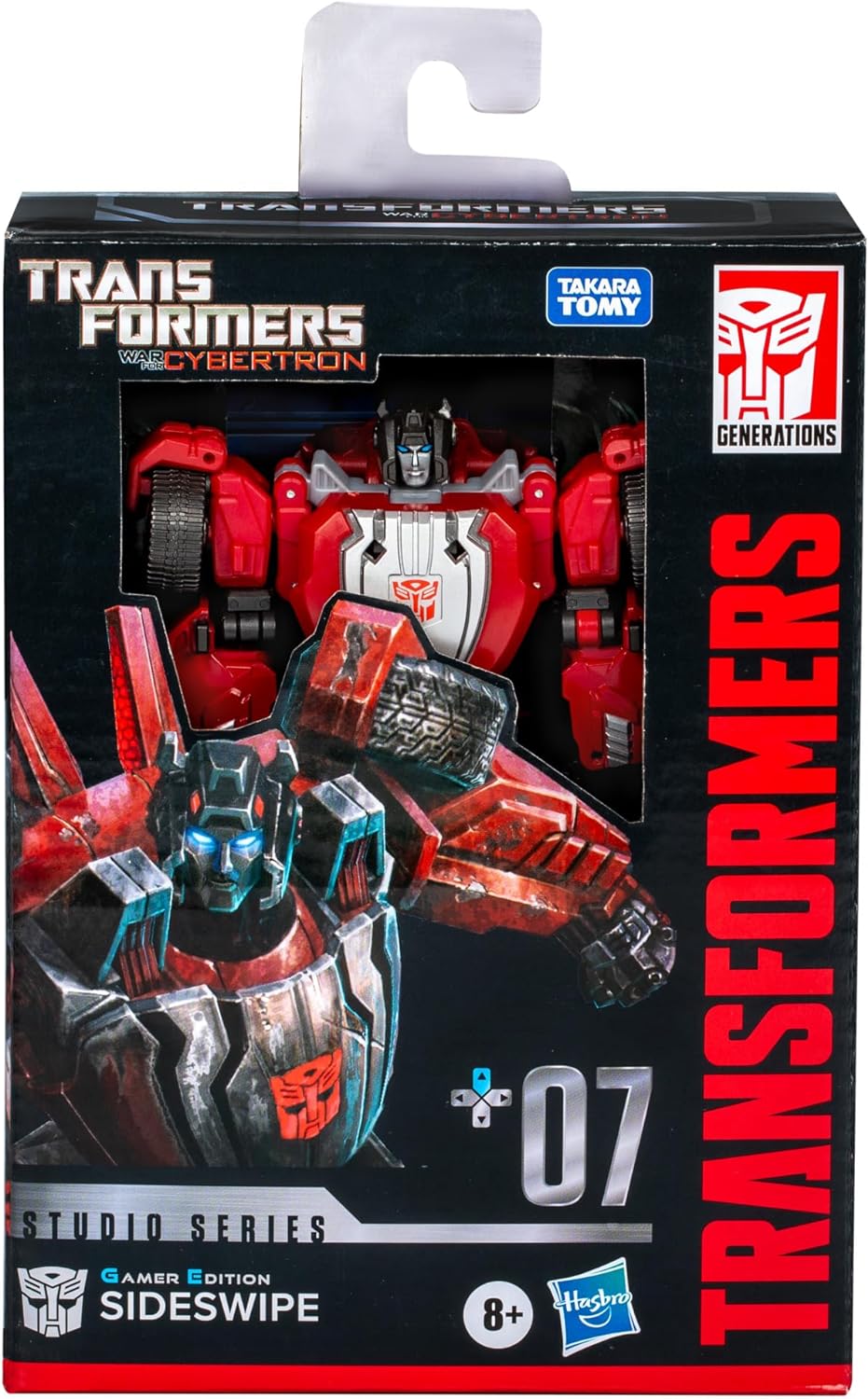 Transformers War for Cybertron Studio Series Sideswipe Gamer Edition