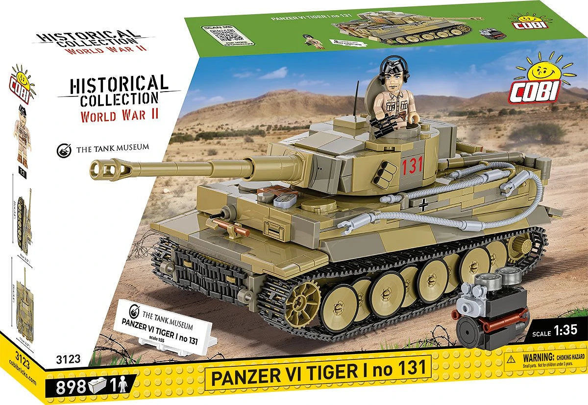 Cobi 3123 Panzer VI Tiger Tank 1:35 Scale Set