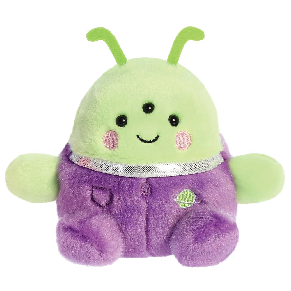 Palm Pals Zorg Green Alien 12cm Soft Toy