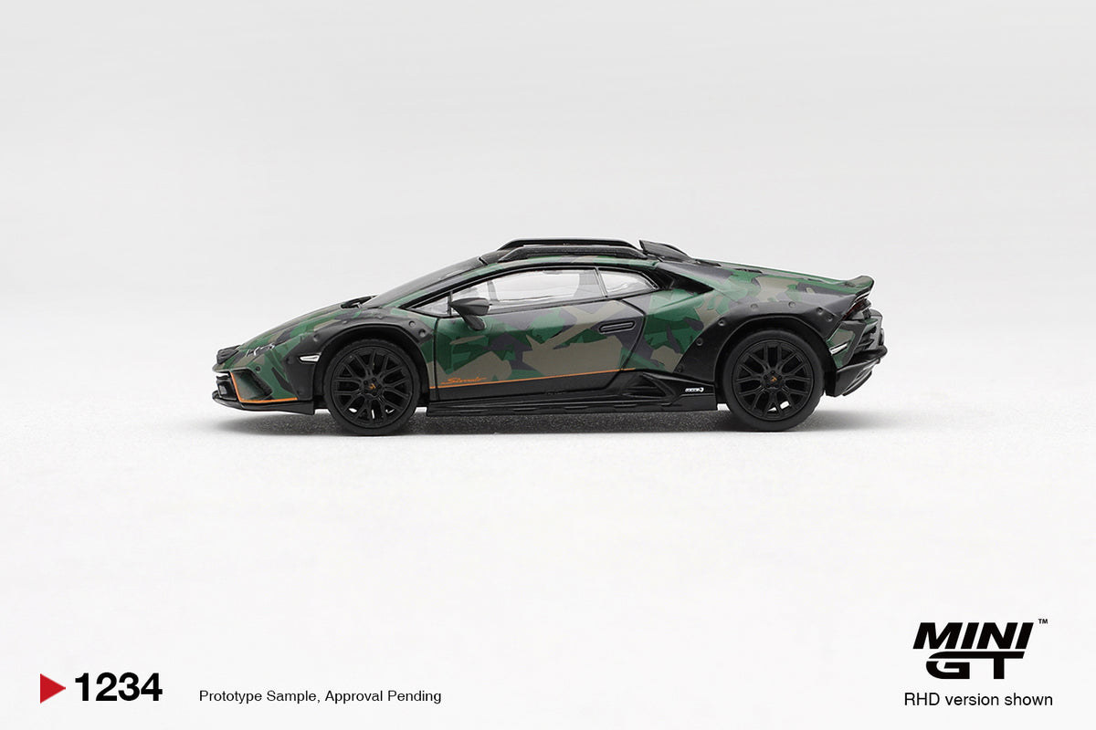 Mini GT Lamborghini Huracan Sterrato All-Terrain 1:64 Die Cast Model Set