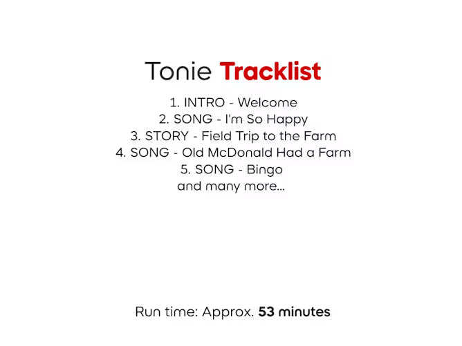 Tonies Audio Character -Ms Rachel