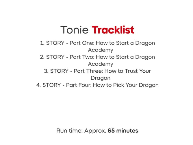 Tonies Audio Character - How to Train Your Dragon