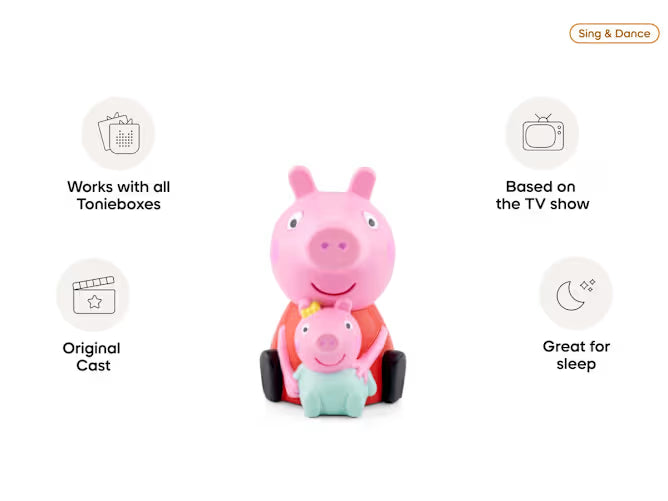 Tonies Audio Character - Peppa Pig The New Baby