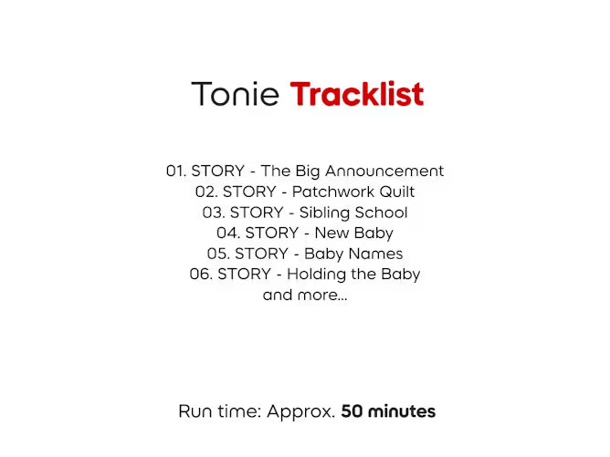 Tonies Audio Character - Peppa Pig The New Baby