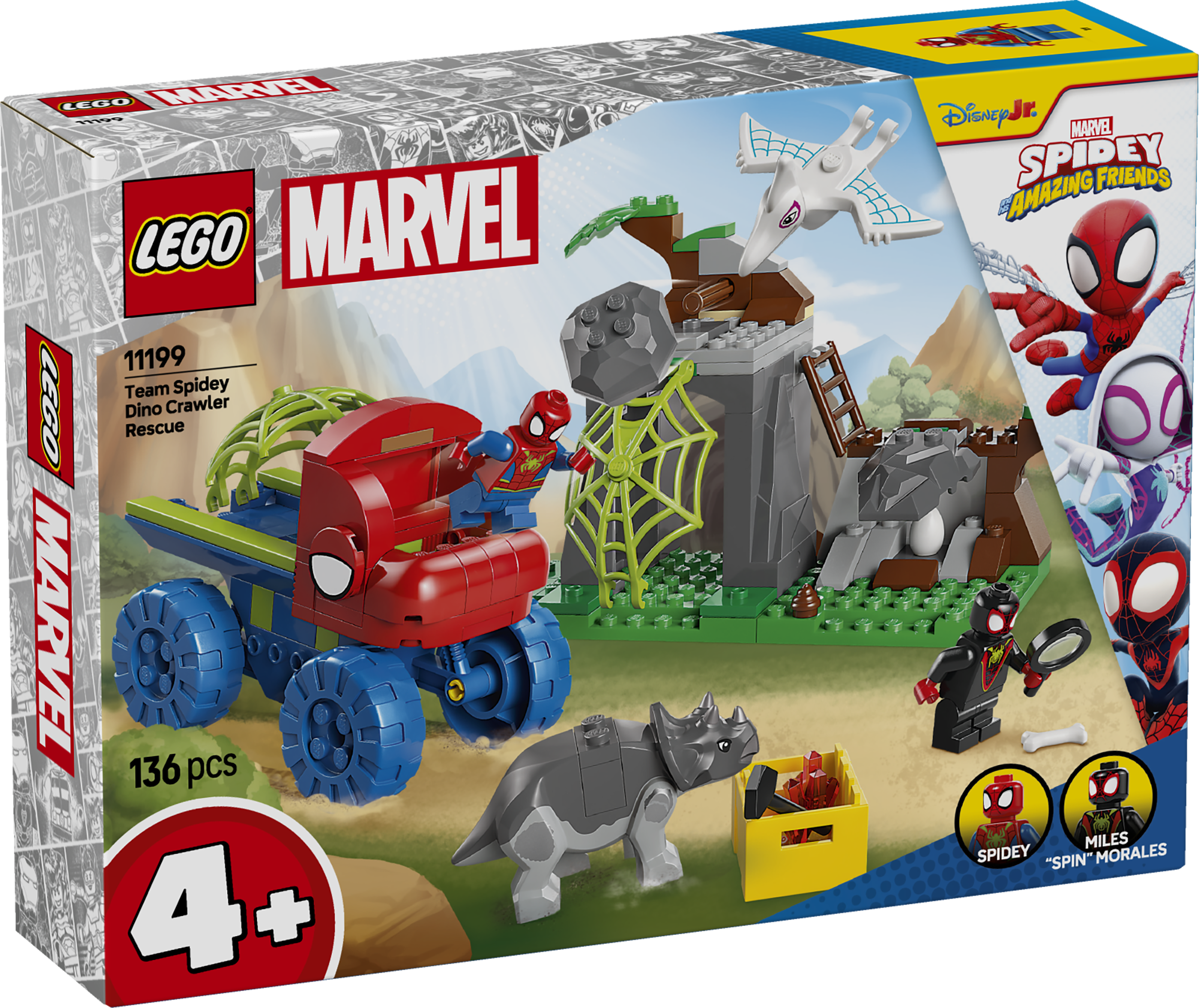 LEGO Marvel 11199 Team Spidey Dino Crawler Rescue