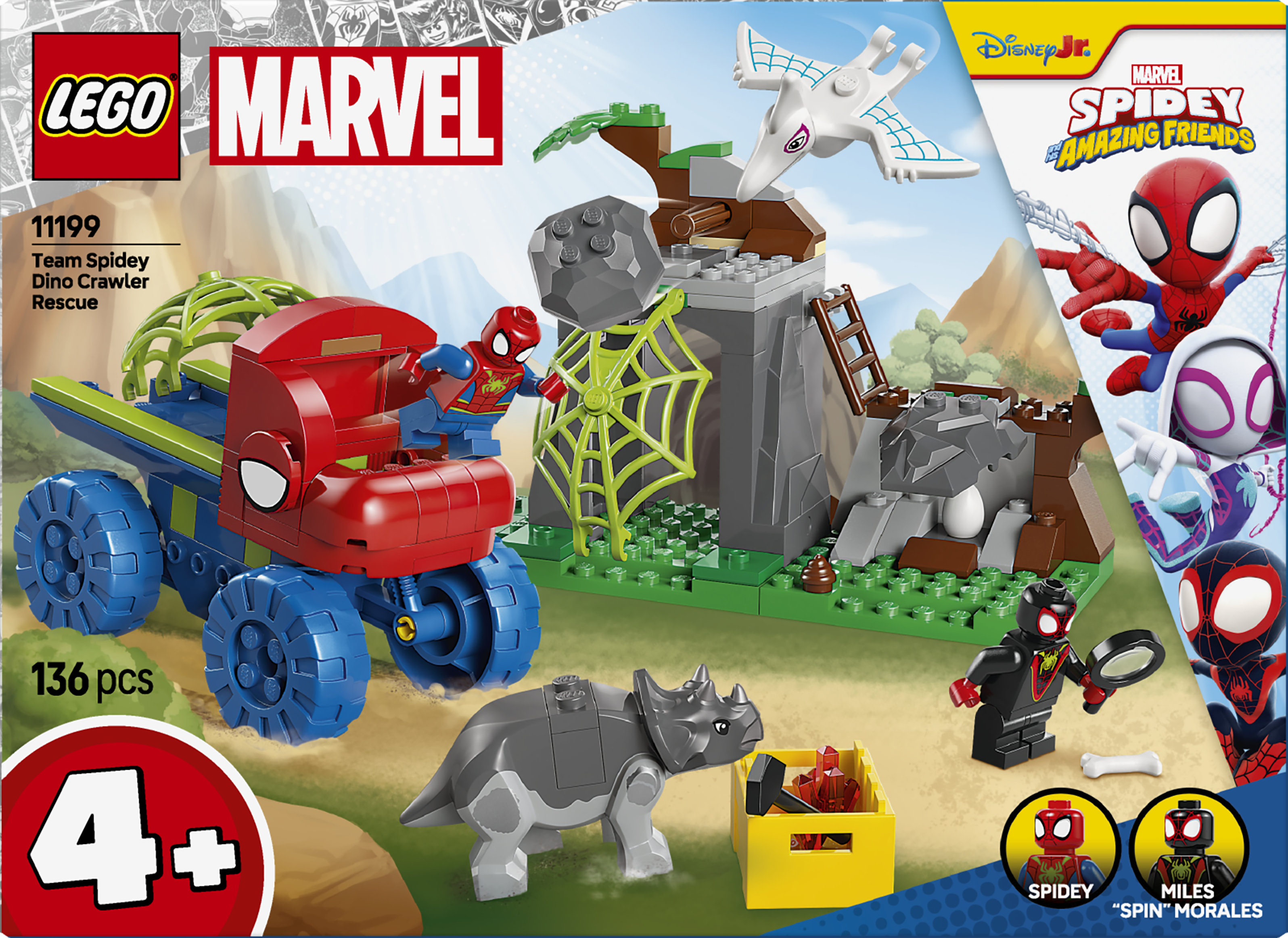 LEGO Marvel 11199 Team Spidey Dino Crawler Rescue