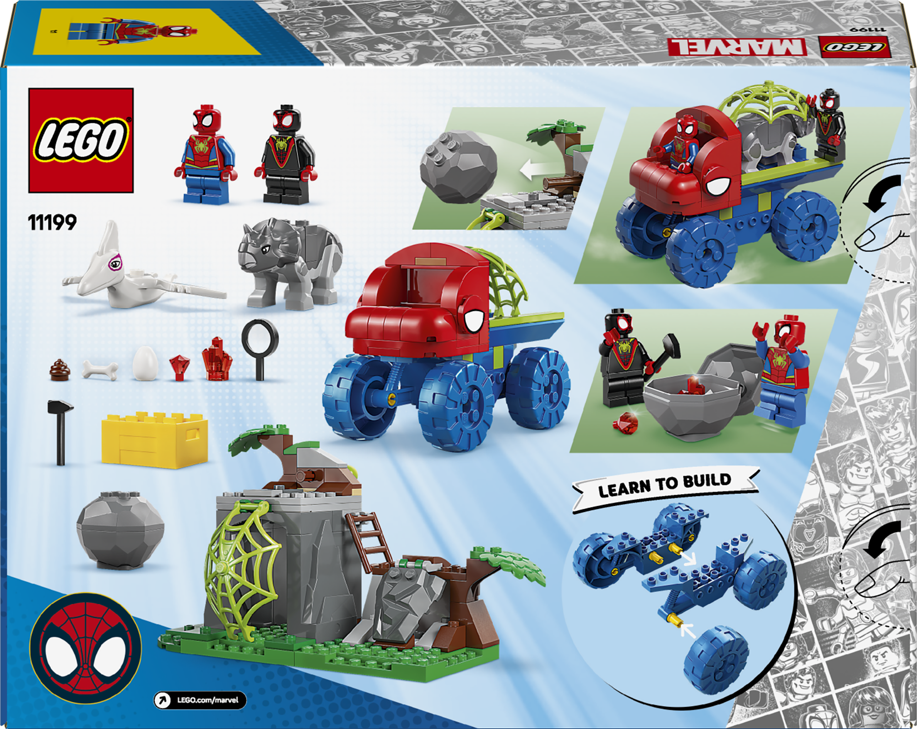 LEGO Marvel 11199 Team Spidey Dino Crawler Rescue