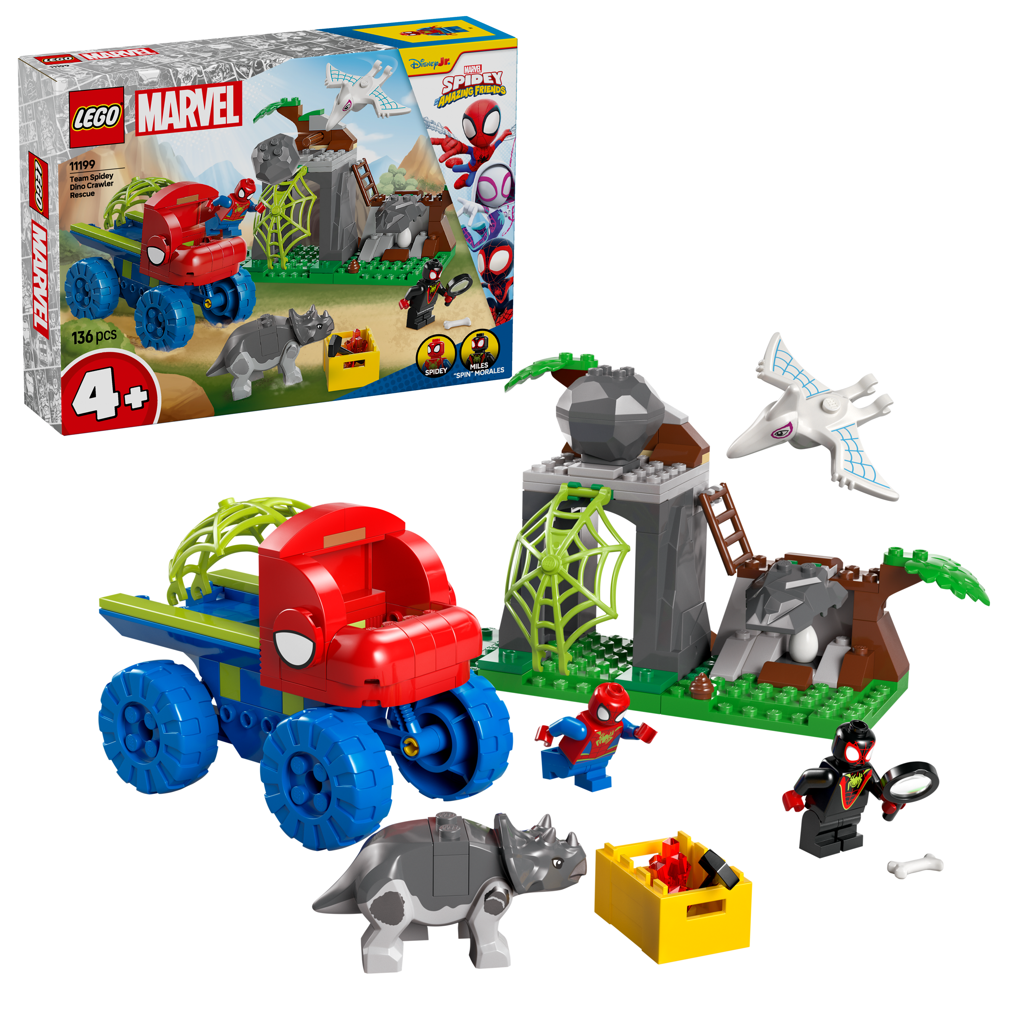 LEGO Marvel 11199 Team Spidey Dino Crawler Rescue