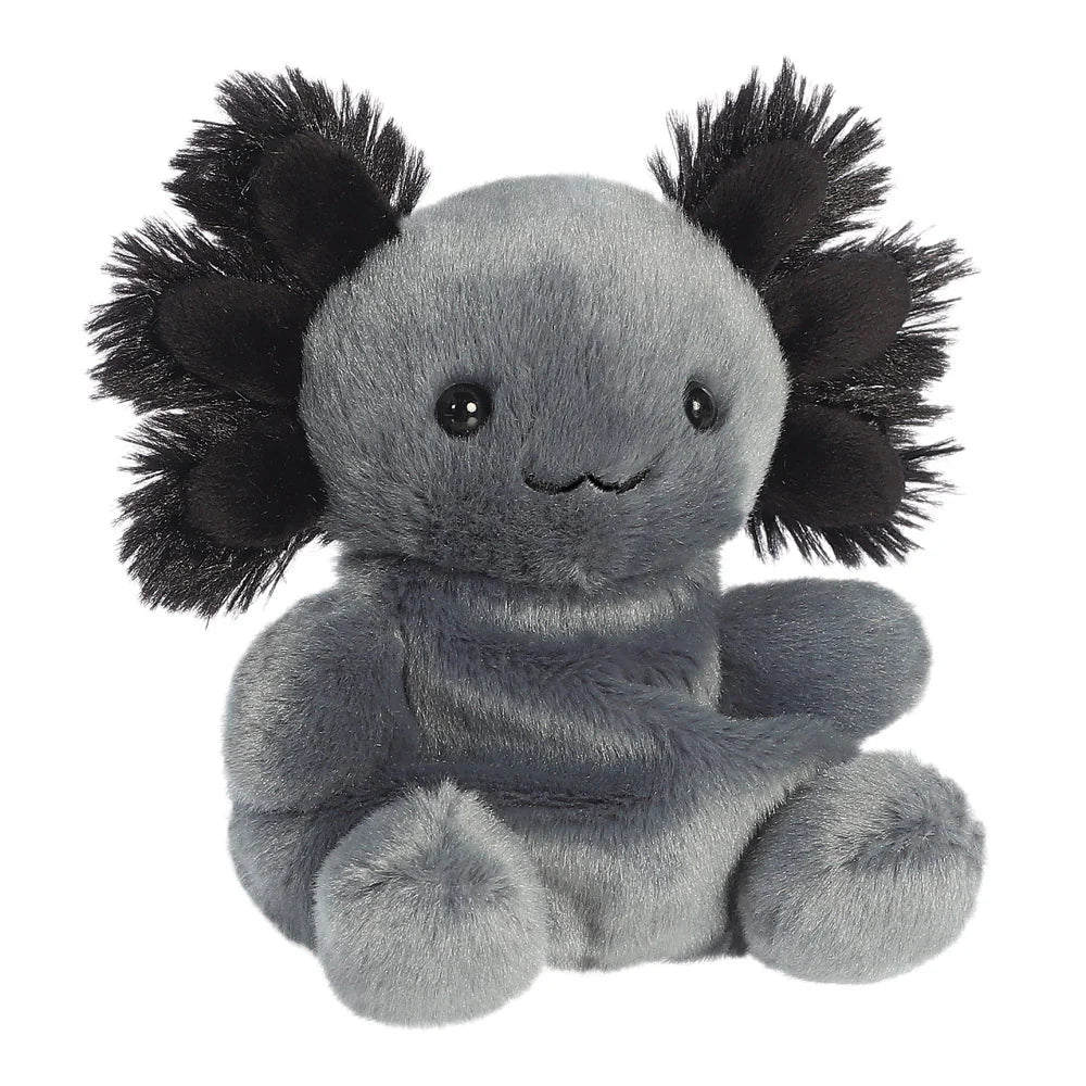 Palm Pals Onyx Axolotl 12cm Soft Toy