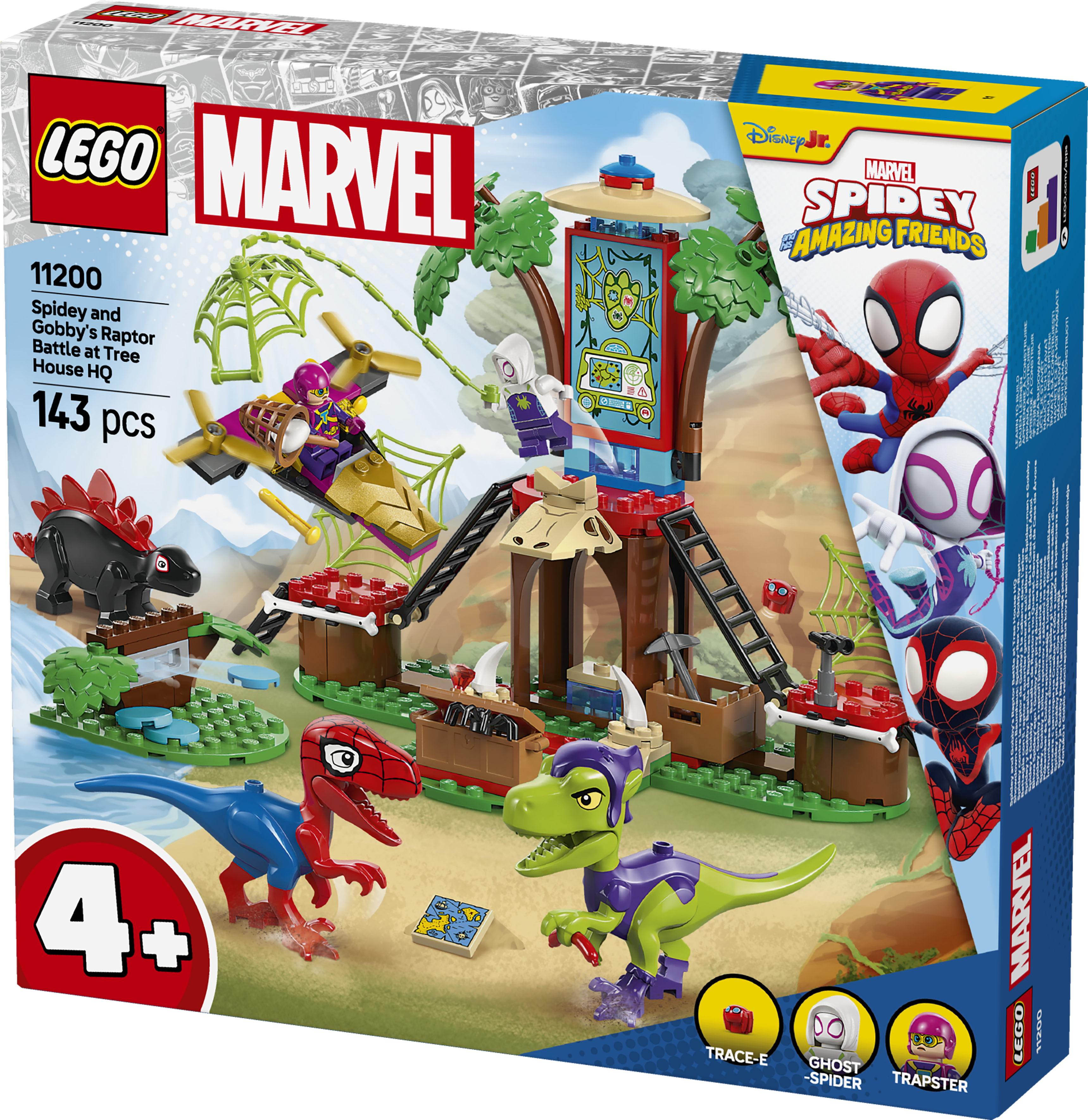 LEGO Marvel 11200 Spidey and Gobby's Raptor Battle at Tree House HQ