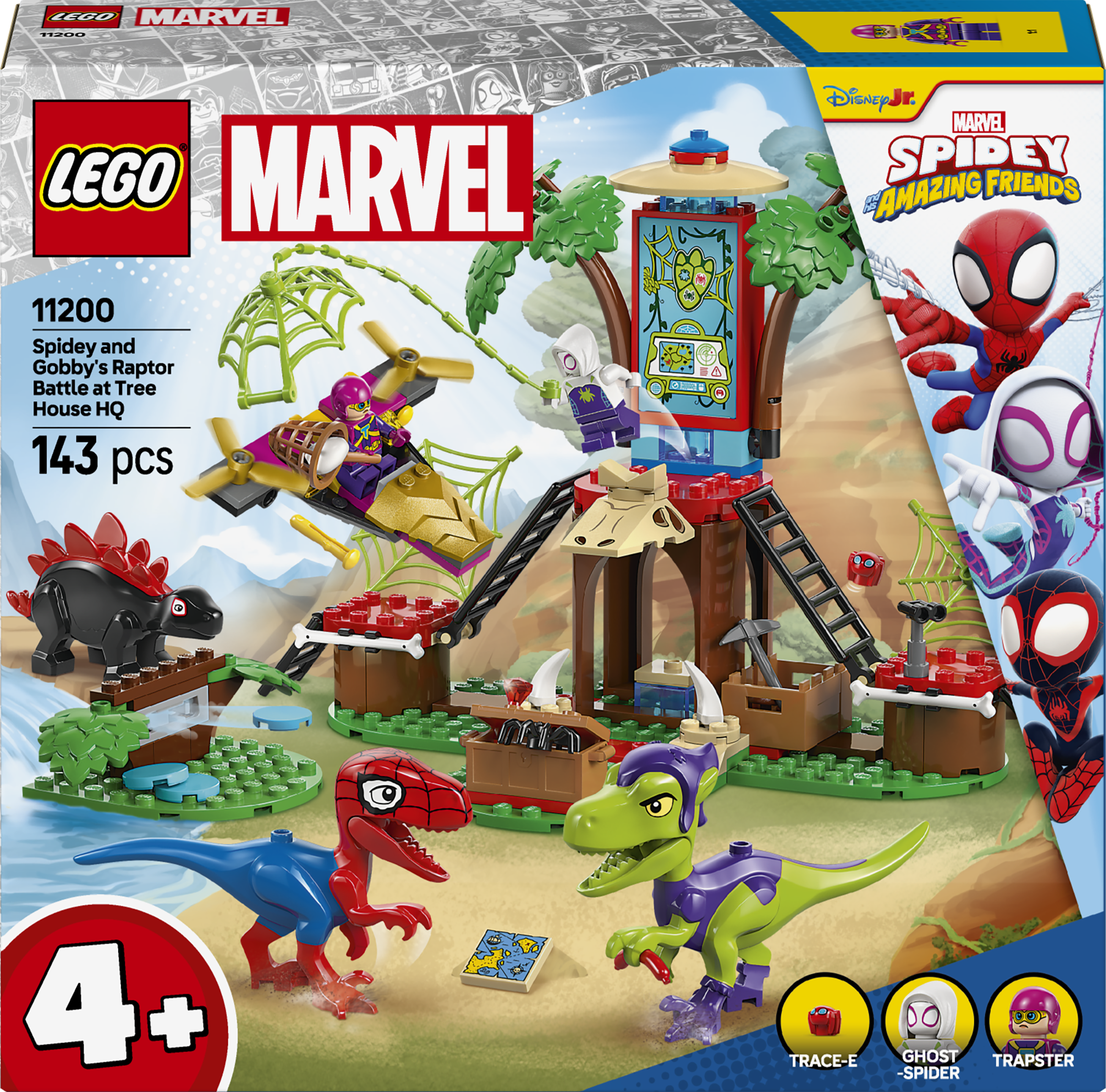 LEGO Marvel 11200 Spidey and Gobby's Raptor Battle at Tree House HQ