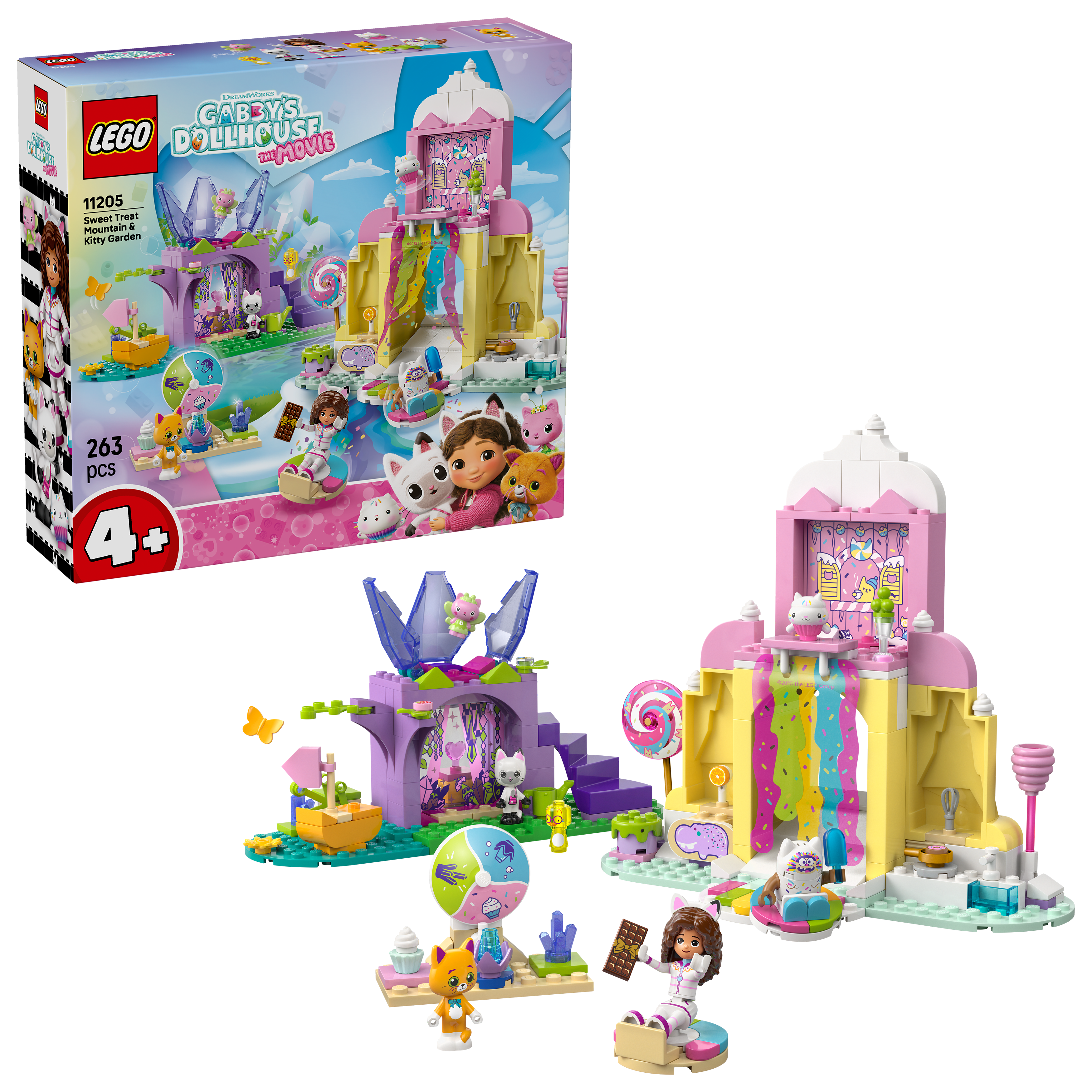 Lego 11205 Sweet Treat Mountain & Kitty Garden