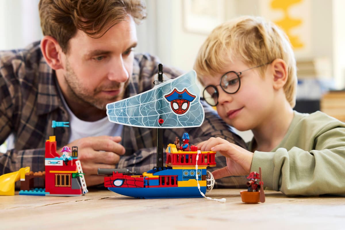 Lego 11208 Team Spidey Pirate Ship