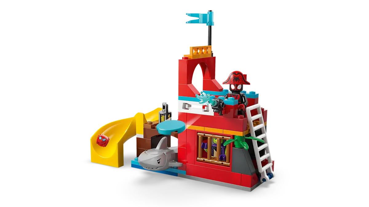 Lego 11208 Team Spidey Pirate Ship