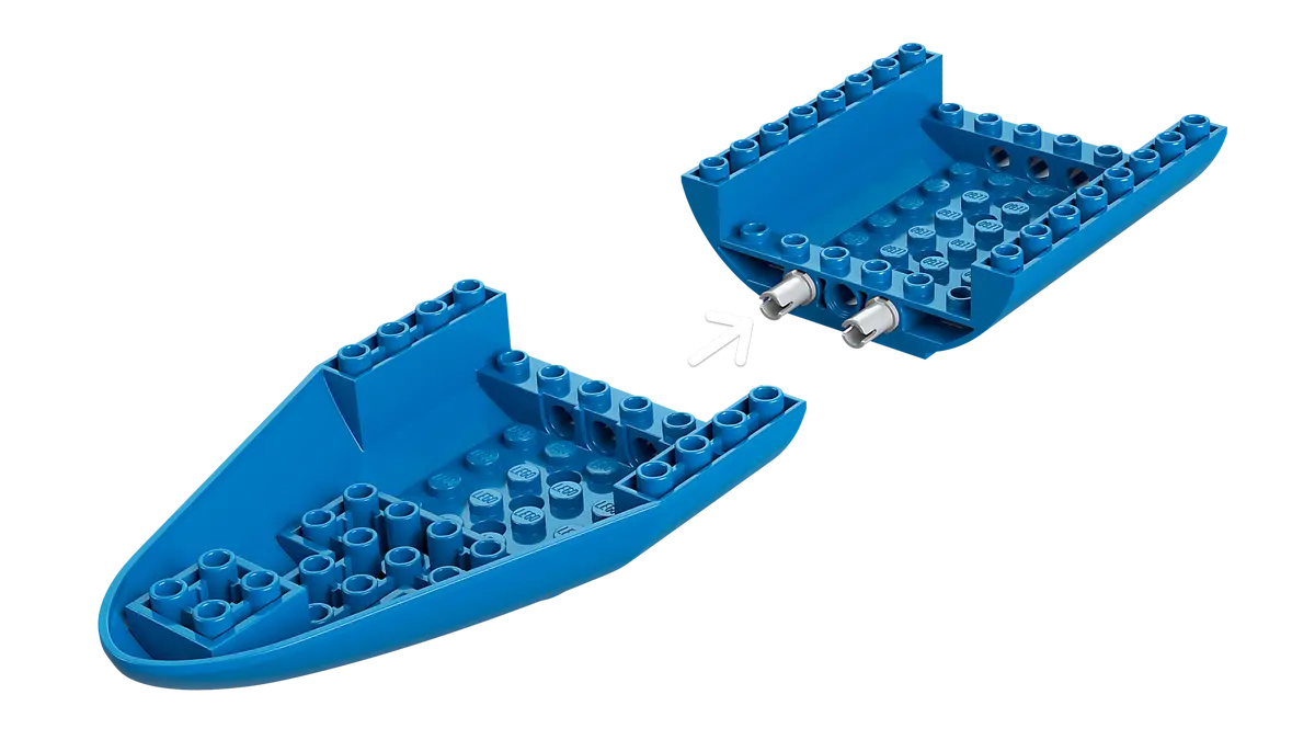 Lego 11208 Team Spidey Pirate Ship