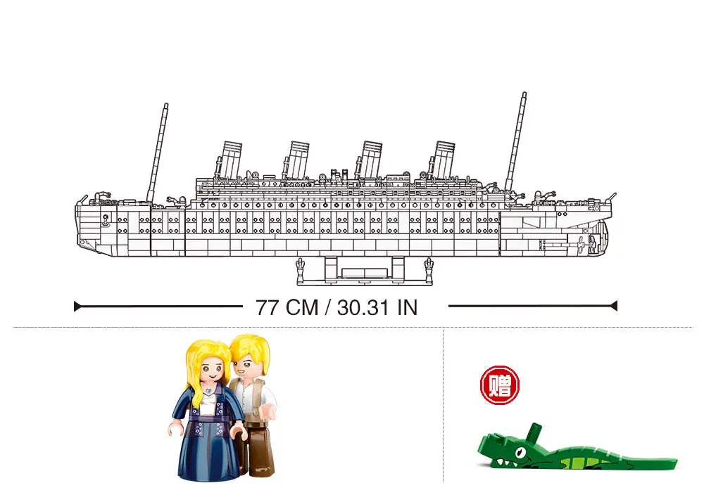 Sluban Titanic 1:350