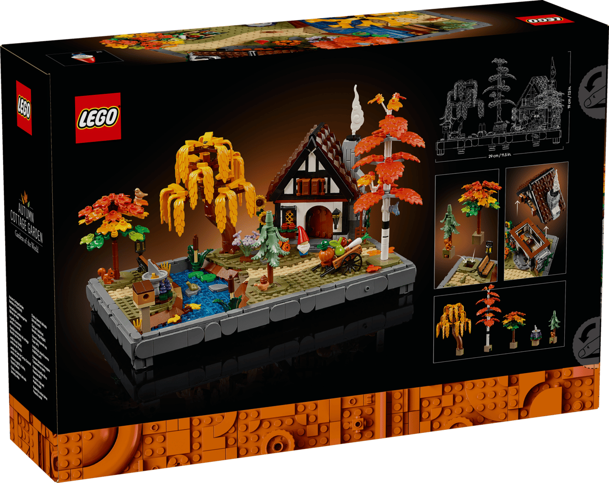Lego 11372 Autumn Cottage Garden
