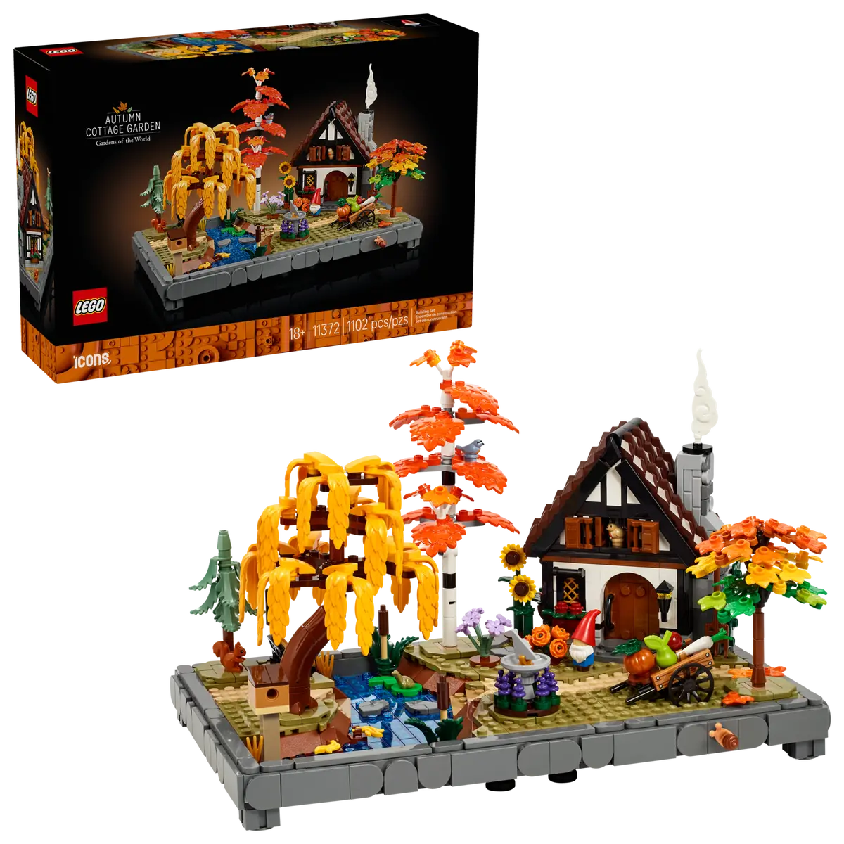 Lego 11372 Autumn Cottage Garden