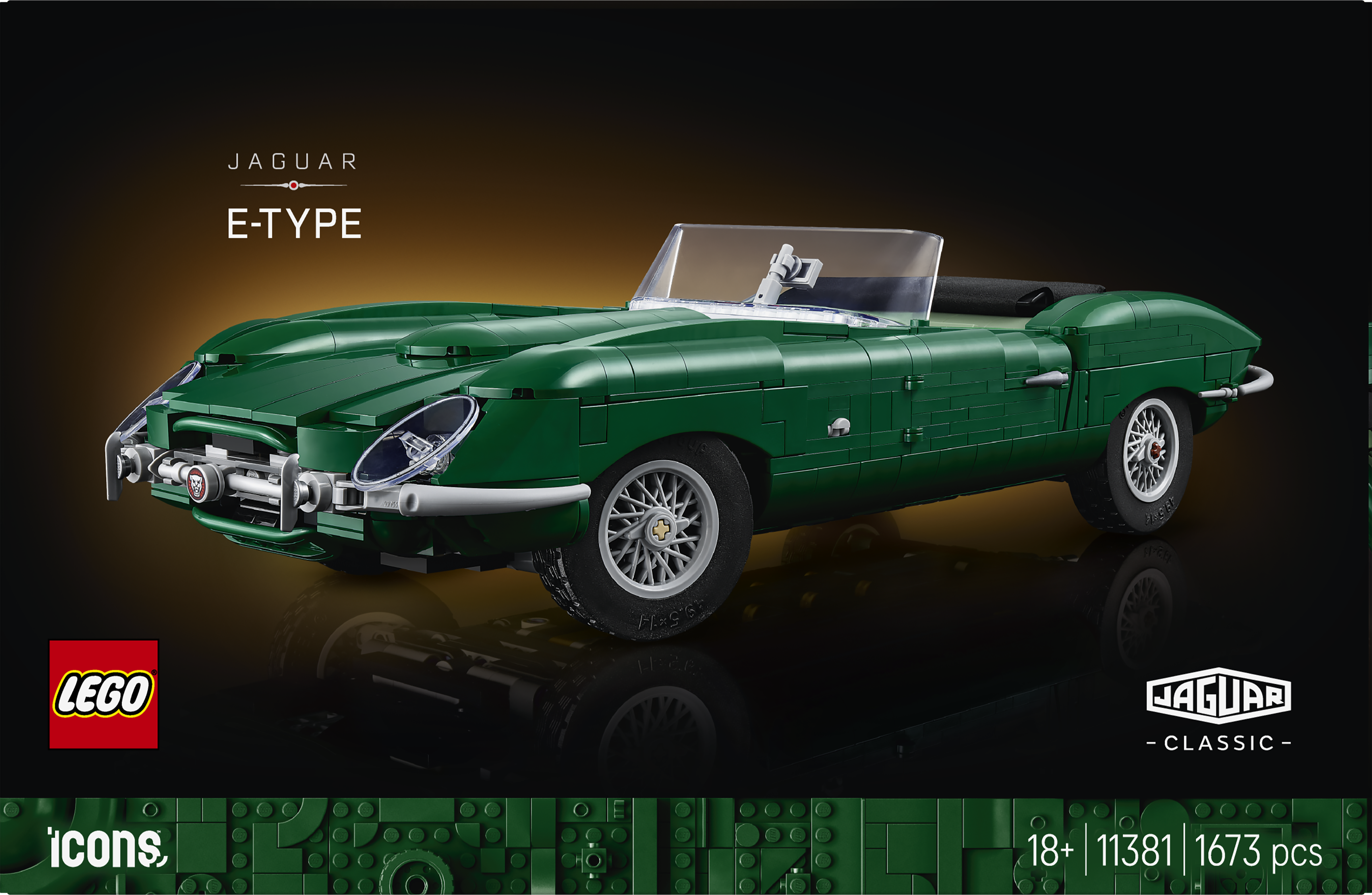 Lego 11381 Jaguar E-Type