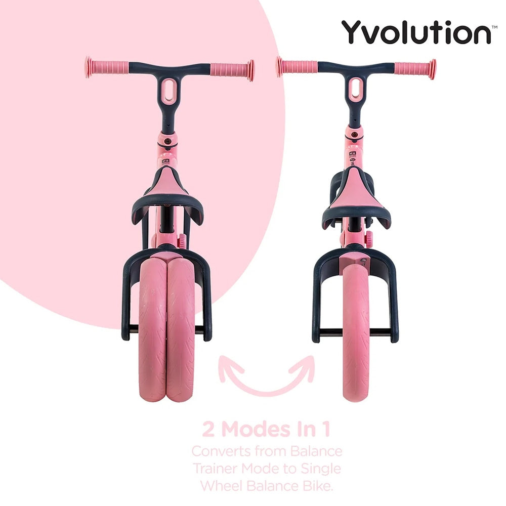 Yvolution Balance Bike Pink