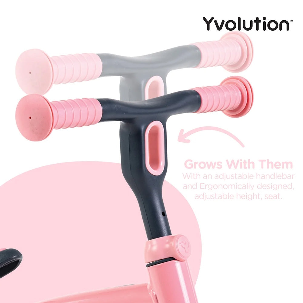 Yvolution Balance Bike Pink