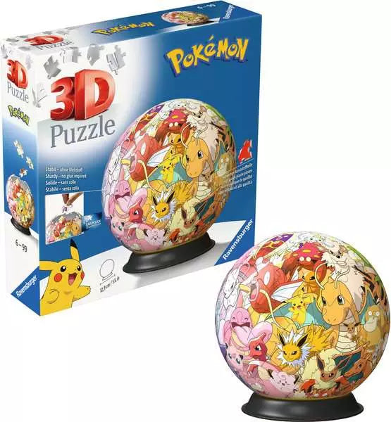 Pokmon 3D 72 Piece Puzzle Ball