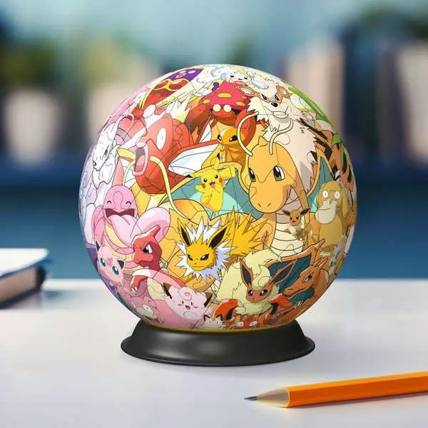Pokmon 3D 72 Piece Puzzle Ball
